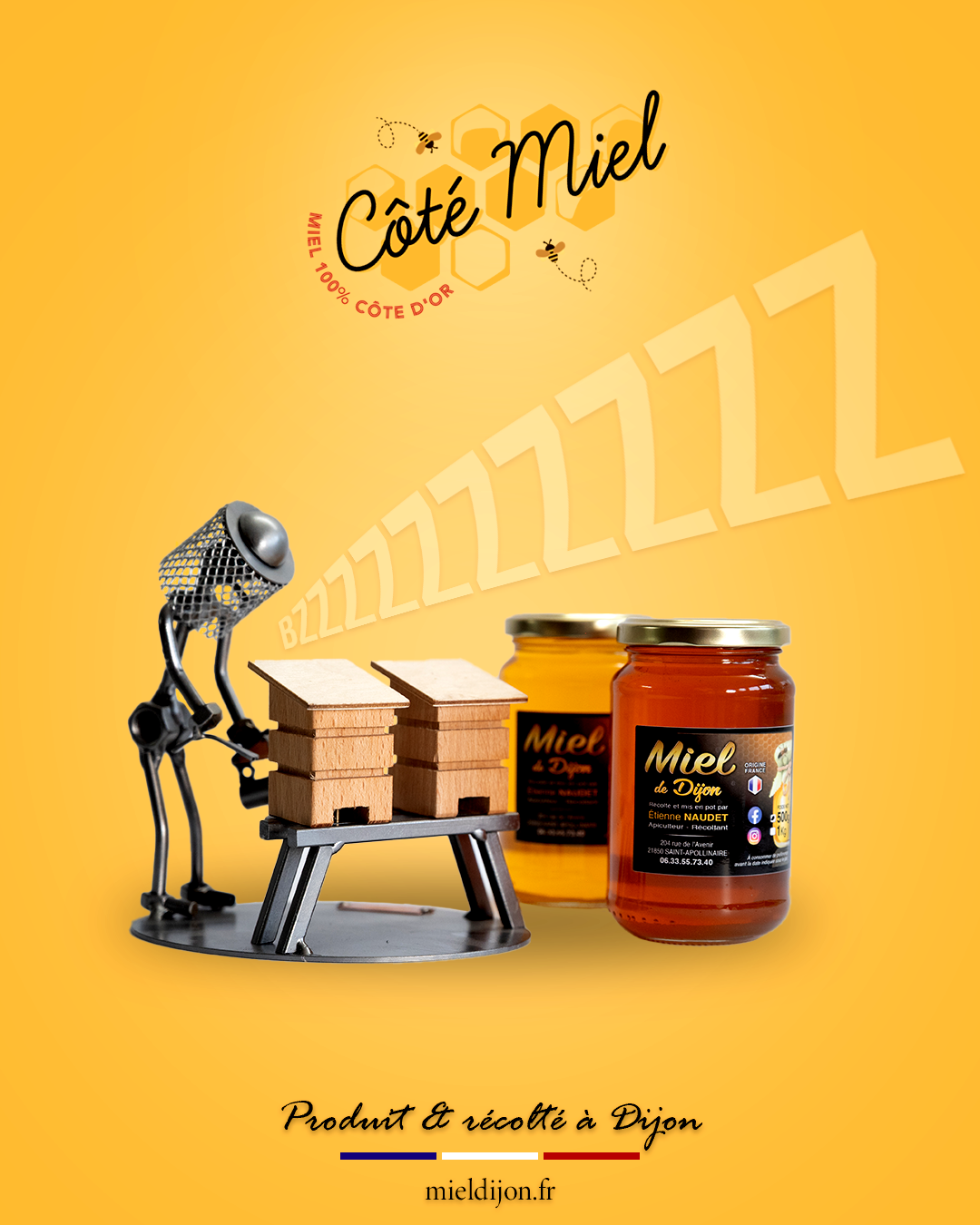 Côté Miel - Miel de Dijon (Côte d'Or)